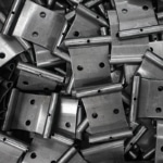 Electrophoretic coated metal brackets