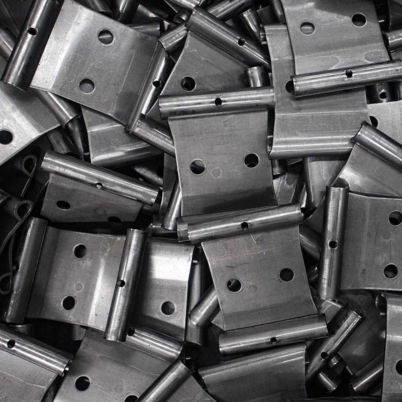 Electrophoretic coated metal brackets