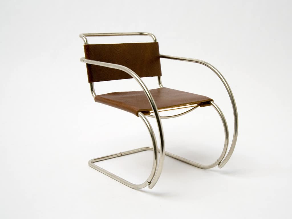 MR Armchair Designed by Ludwig Mies van der Rohe