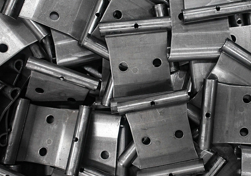 Electrophoretic coated metal brackets